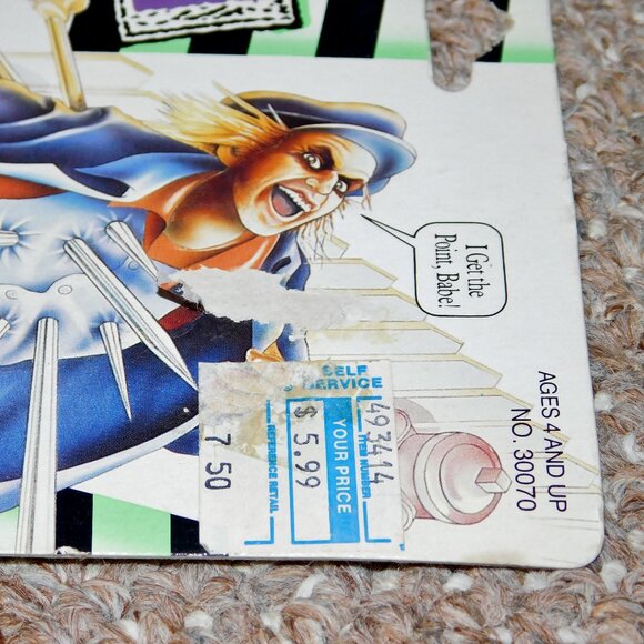 1989 Kenner Beetlejuice 5" Shish Kebab Beetlejuice Figure MOC Brand New - Picture 2 of 9